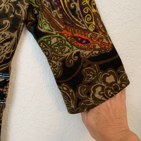 ANGIE  Multi Color Soft Dress. Size S - Picture 5 of 9